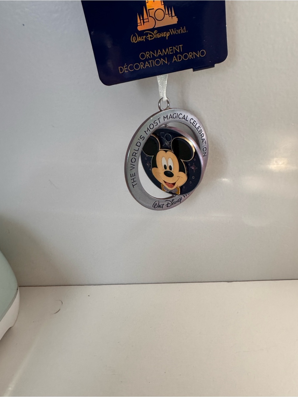 Disney World 50th Anniversary ornament NWT